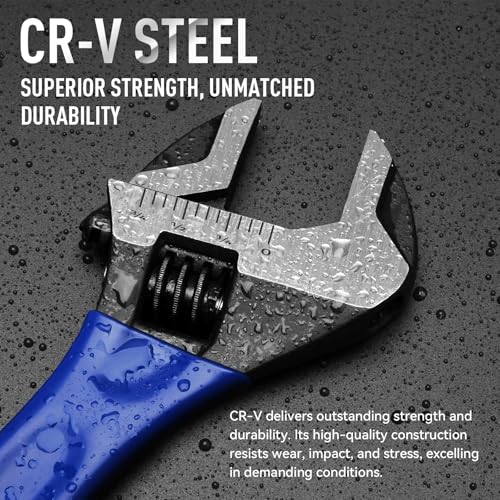 DISEN 4PCS Adjustable Wrench Set