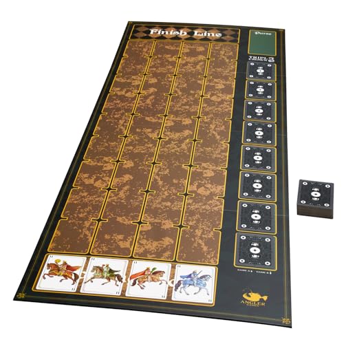 TRIPL3 Crown - Juego de mesa de carreras de caballos miniatura 6