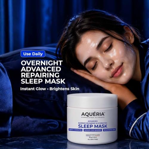 Image of Aqueria Overnight Advanced Repairing & Hydrating Sleep Mask | 50g