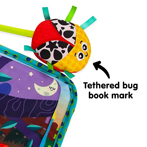TOMY L27385 LAMAZE Bitty Bug Book, Clip on Kinderwagen en Kinderwagen Pasgeborenen Sensorische Baby's met Kleuren en… - Image 7