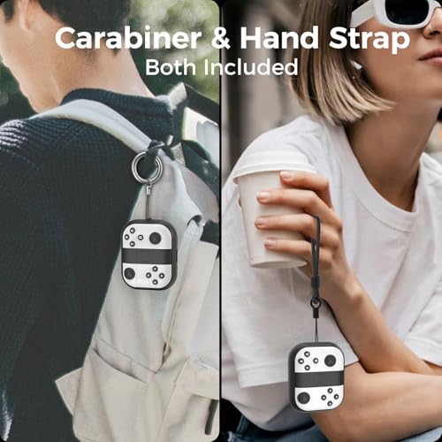 Image of TRONWIN for AirPods Pro 3 Case - 2025 Silicone Cover Gamepad Design Case for Apple AirPods Pro 3rd Generation, Cute Air pod Pro 3 Cover for Men /Women (White)