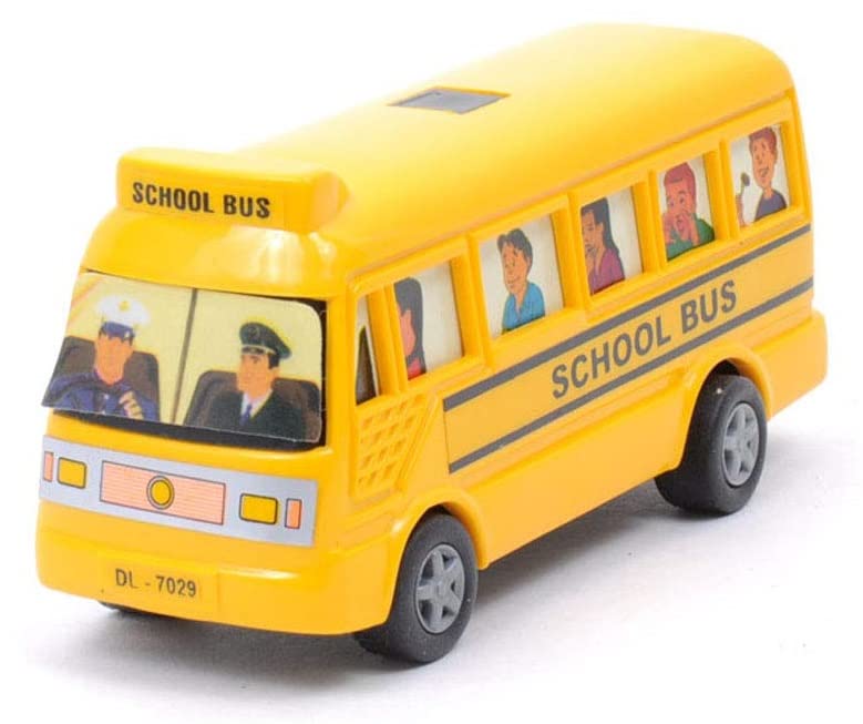 OFFPHATE Plastic Toy Mini School Bus, Pack of 1, Pull Back Toy, Weight Around 100 Grams & Length 15 CM. Color. (Mix Color) (B0BMM5YFFG) Amazon Price History, Amazon Price Tracker
