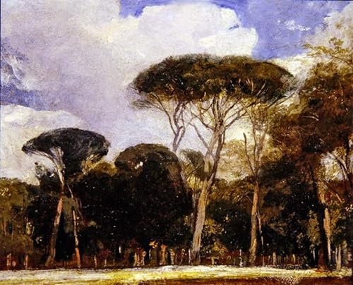 Pintura lienzo arte pared cuadro grande Gabriel Decamps Pamphili Doria 60x90cm