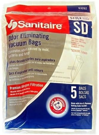 Sanitaire Style SD Arm and Hammer - Bolsas de vacío para eliminar olores  Genuino  Paquete de 5