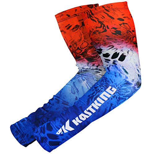 KastKing Sol Armis Arm Sleeves,Prym1 Rocket Pop (1 Pair),Large - X-Large