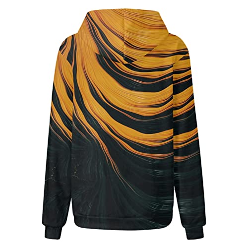 Moletom com capuz grande para mulheres adolescentes meninas bolso canguru pulôver de manga comprida