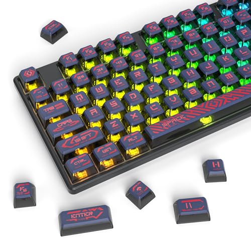 Touches de clavier usées remplacez les par le lot de touches en PBT Dye-Sub Punk