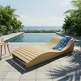 Liegestuhl Holz Tuga von Holztech - Gartenliege Relax-Gertl aus Fichte