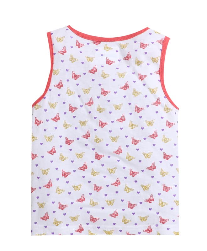 Image of BUMZEE Girl's Cotton Printed Regular Fit T-Shirt