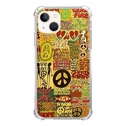 GialCenik Vintage Hippie Case for iPhone 14 Cover