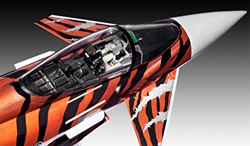 Revell Modellbausatz Flugzeug 1:48 - Eurofighter Typhoon "Bronze Tiger" im Maßstab 1:48, Level 5, originalgetreue Nachbildung mit vielen Details, 03949 – Bild 4