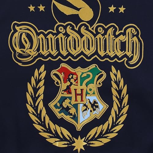 Harry Potter Hogwarts Quidditch Full Zip Up Hoodie for Big Kids - Image 5