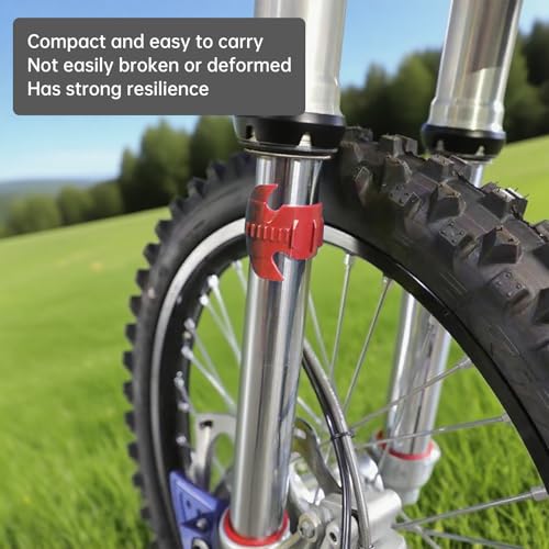 Image of Windance Motorcycle Fork Seal Saver Cleaner Tool,45mm-55mm Front Fork Seal Cleaning, Shock Repairing Absorber Tool (Red)