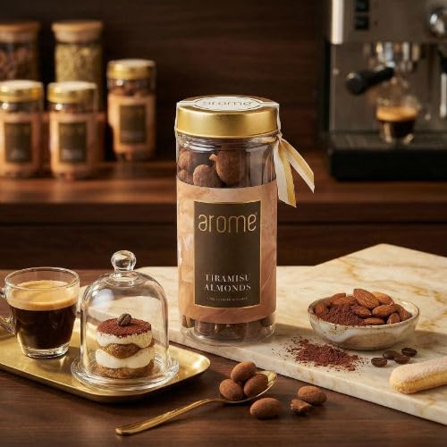 aromantic メモ　１０点セット　まとめ売り　tastycafe Arome Tiramisu Almonds, Roasted, Coffee and Cocoa Flavour, Gourmet
