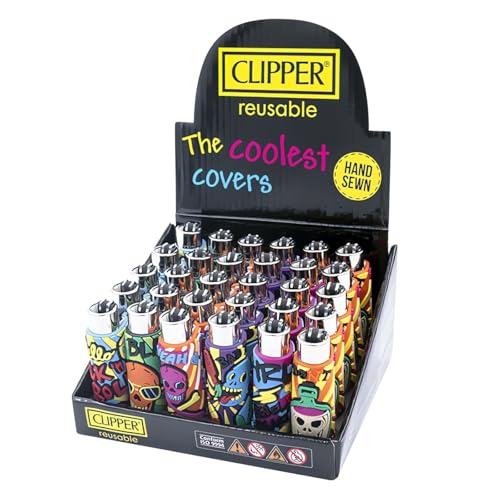 Clipper PVC Cover FF #2 Sleeve - Limited Gas Bong Lighter Pipes Disposable Pipe Metal Box (Hard Life)