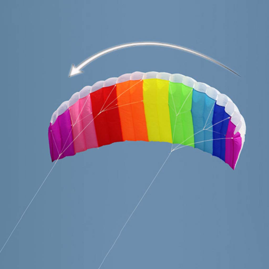Cerf-Volant De Stunt Puissant 2.5m – Gonflable Parafoil Pour Plage Et Kitesurf – Neuf