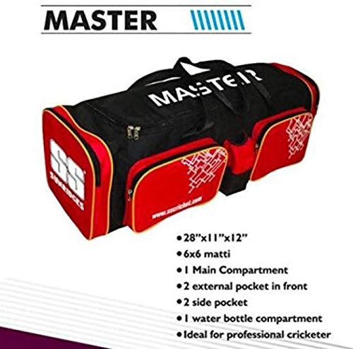 Ss Master Cricket Kit Bag (Black, Kit Bag) Original, Branded Best Sports Kit Bag With Fast Delivery #TOP2