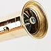 The European Authentic Greek 2-Piece Gold Brass Pepper Mill of 8-inch #103 & Salt 9-inch #109- Absolutely Genuine & Elegant Luxurious Spice Grinder Shaker Mill set + the Genuine Mill Stand