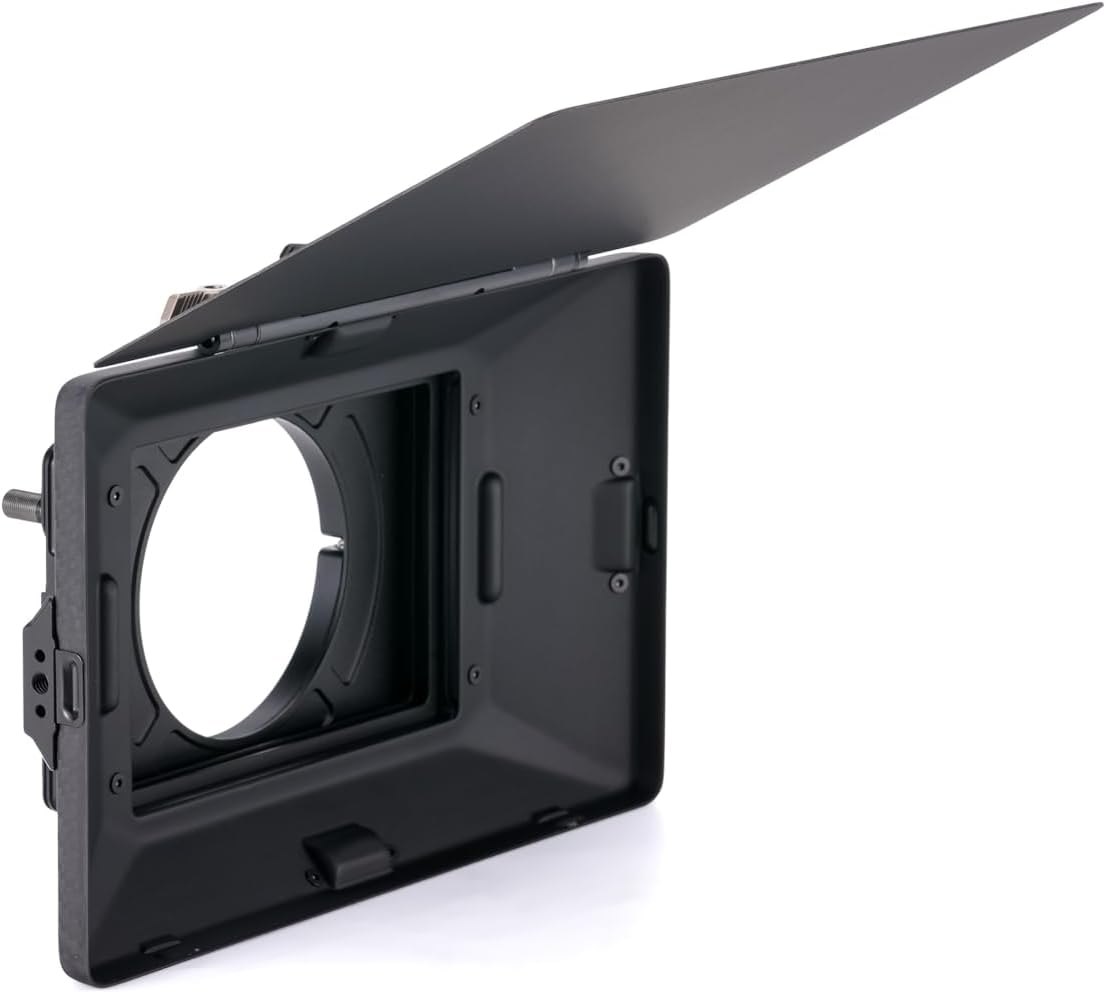 Tilta Mirage Pro Matte Box - 95mm Single Backing Kit | Carbon Fiber | Starter Kit | Clamp On to Cine Lenses | Expandable Design | Lightweight Construction