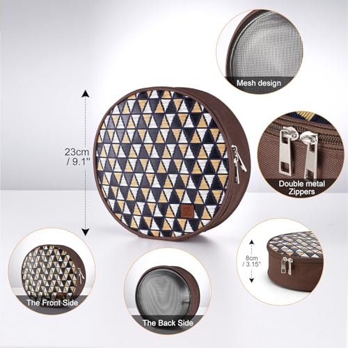 Odoland Campingbesteck Set Geschirrset 7 PCS aus Edelstahl Tafelservice mit Etui Messer Gabel Löffel Teller Kaffeebecher ideal für 1 Person Outdoor Reisen Wandern Camping