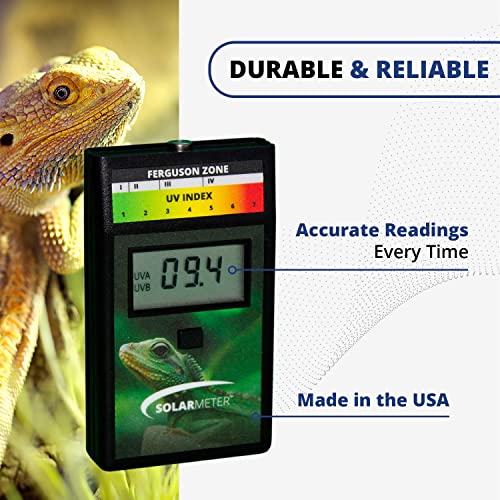 image for Solarmeter Model 6.5R Reptile UV Index Meter, Handheld Digital Radiome