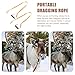OHPHCALL 2pcs Deer Hunting Accessories Deer Nylon Rope for Outdoor Sturdy Non-Slip