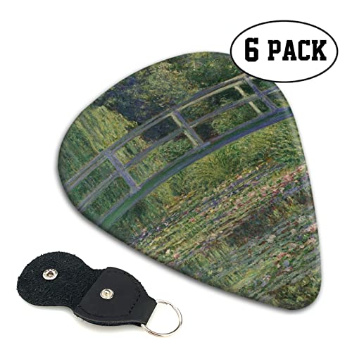 Lot de 6 médiators imprimés nénuphars pour guitare acoustique et guitare électrique avec boîte de rangement - Les Beatles, Paul McCartney, John Lennon, RIngo Starr, George Harrison Lot de 6 médiators imprimés nénuphars pour guitare acoustique et guitare électrique avec boîte de rangement – Image 3