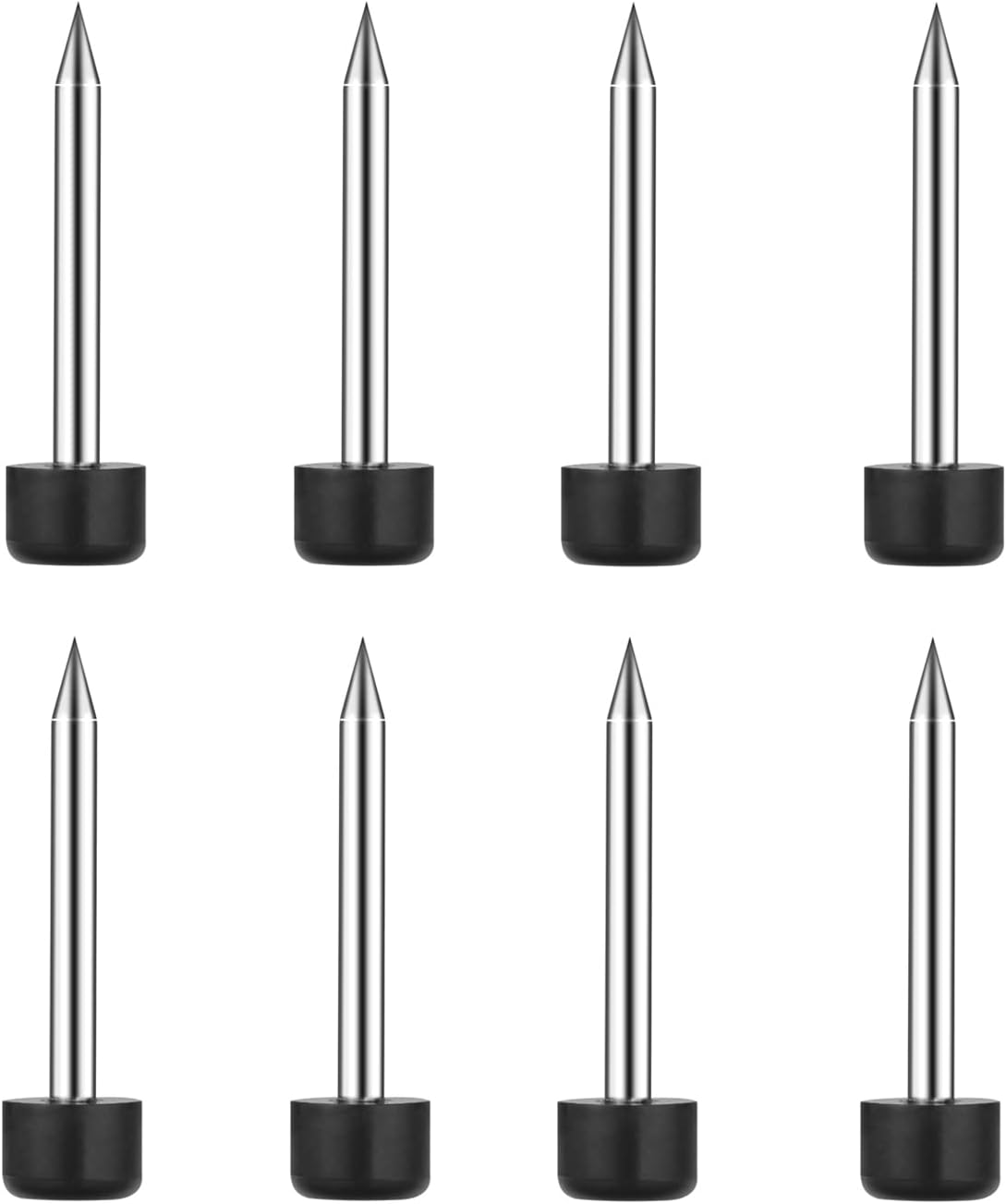 Fiber Spare Electrode Rod Fusion Splicer FSM-50S/60/61/62/70/80 Fiber Optic Welding Rods Fiber Splicer Electrician Tools(4 Pairs)