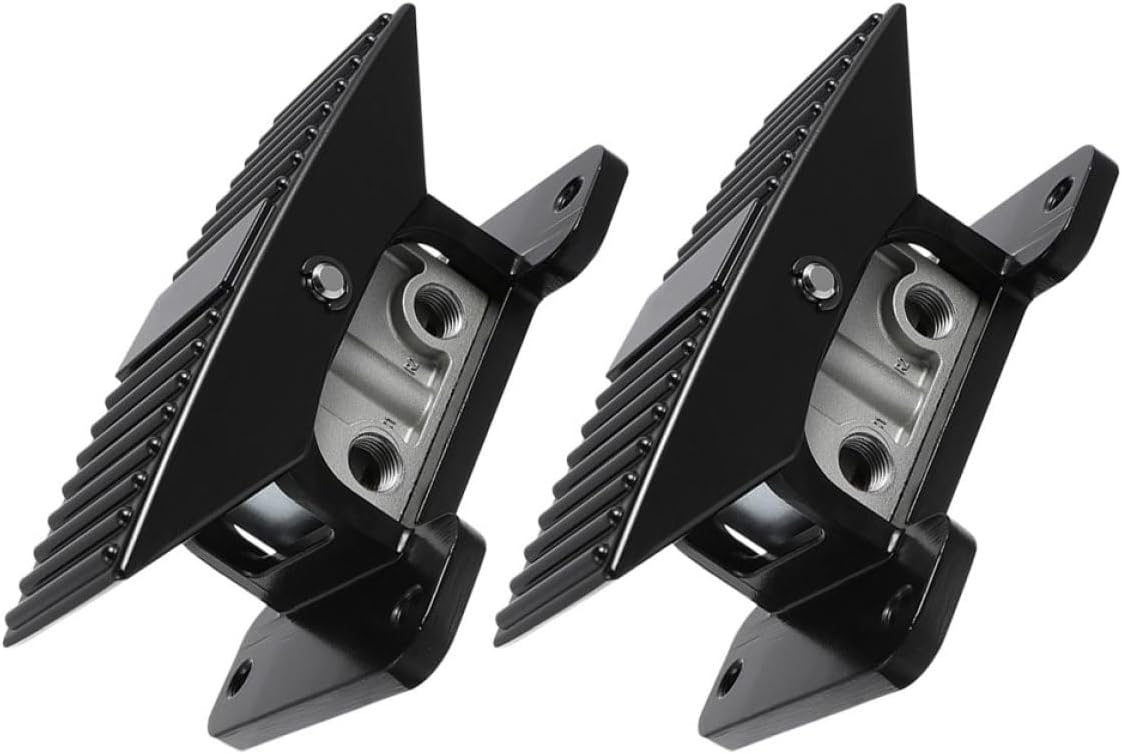 2pcs Pneumatic Foot Pedal Valve 3 Position 5 Way Air Control Valve Non-slip Foot Operated Pressure Controlling Switch for Industrial and Automotive Use