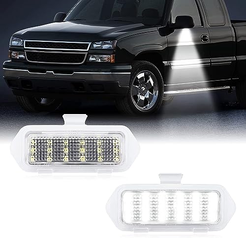 Luces LED para espejo Chevy Silverado, pack 2 piezas miniatura 1