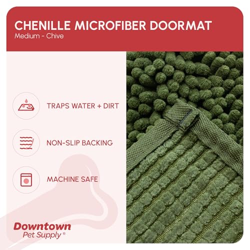 image for My Doggy Place Medium Chive Microfiber Dog Mat, 31
