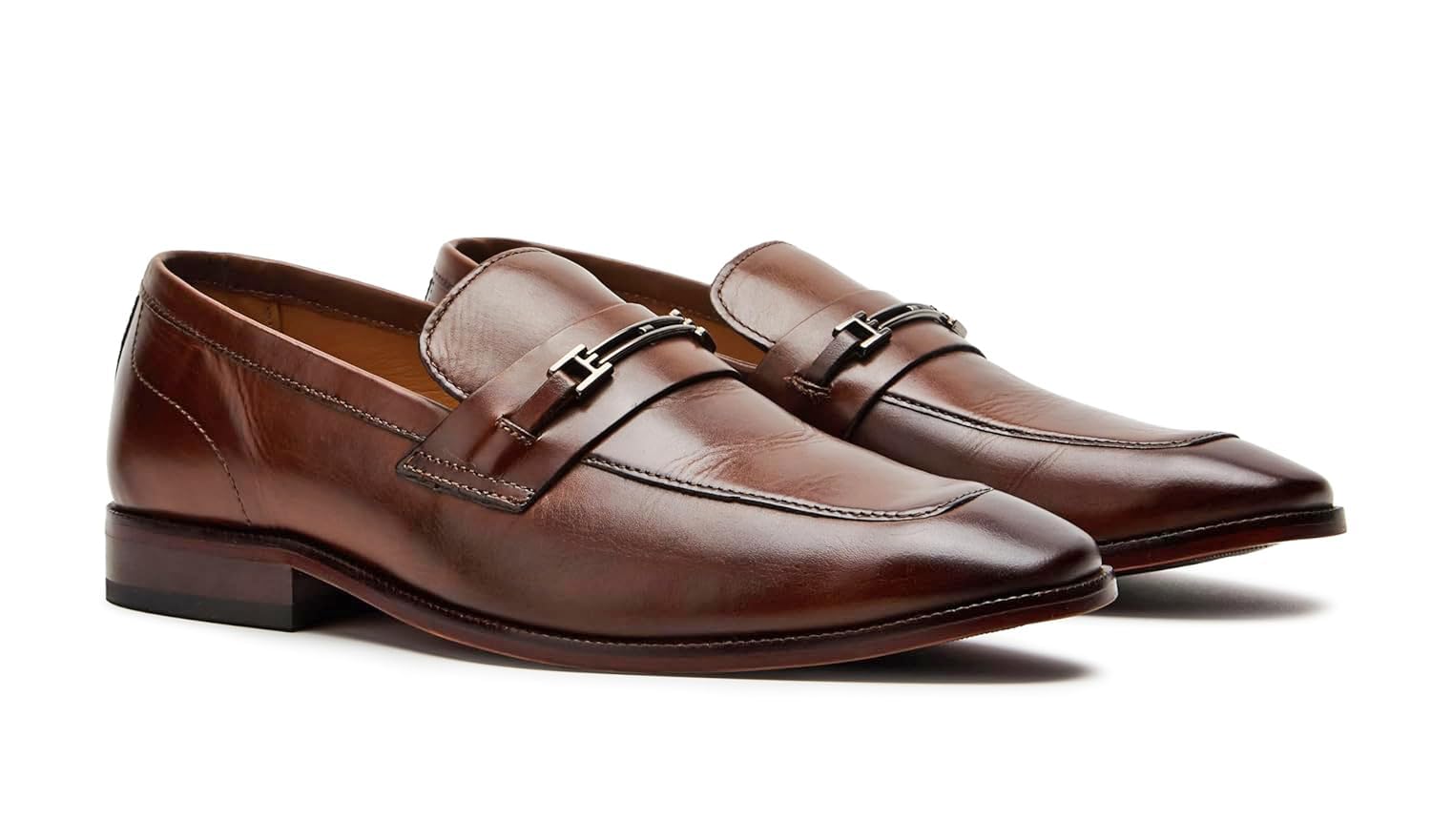 Symbol Premium Mens Formal Slip-On Moccasin Brown Leather Shoes_6 UK (SYP-M-FSH-MOC-01) (B0CQM8BYZH) Amazon Price History, Amazon Price Tracker