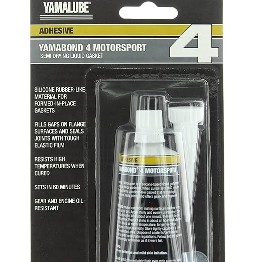 Image of Yamaha Original OEM Yamalube Yamabond 4 Silicone Based Liquid Gasket Yamaha Part# Acc-YAMAB-ON-D4 - (1) 2.5 oz Tube