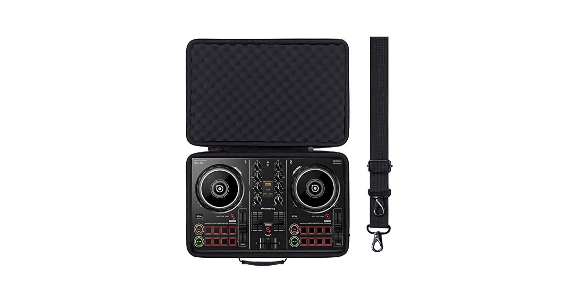 Pioneer DDJ-200 専用カバー付き Amazon.com: khanka Hard Travel Case Replacement for Pioneer