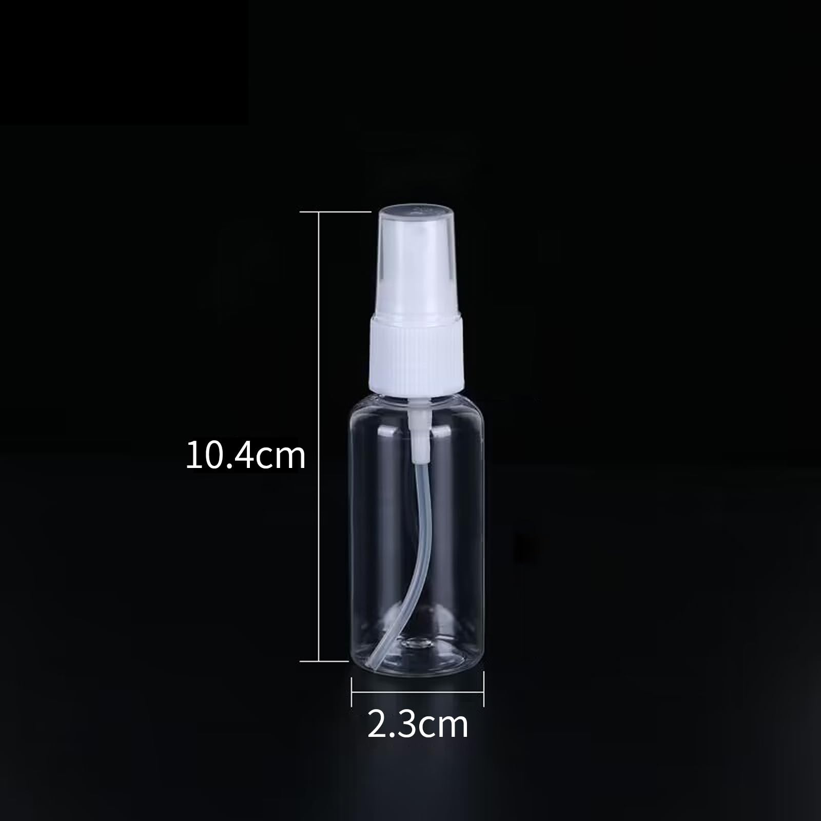 4 Stück Mini-Sprühflaschen 25 Ml Transparent – Nachfüllbar, Perfekt Für Reisen, Parfüm, Kosmetik, Haarspray & Andere Flüssigkeiten