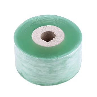 Hilitand Fruit Tree Grafting Tape, PVC Fruit Tree Grafting Stretchable Tape Barrier Branch Gardening Tool 3CMx100M