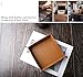 Luxspire Valet tray, PU Leather Tray, [2 PACK] Catchall Tray, Men Women Jewelry Key Tray, Desk Storage Plate for Key Coin Phone Jewelry Wallet, Small & Medium Size - Brown