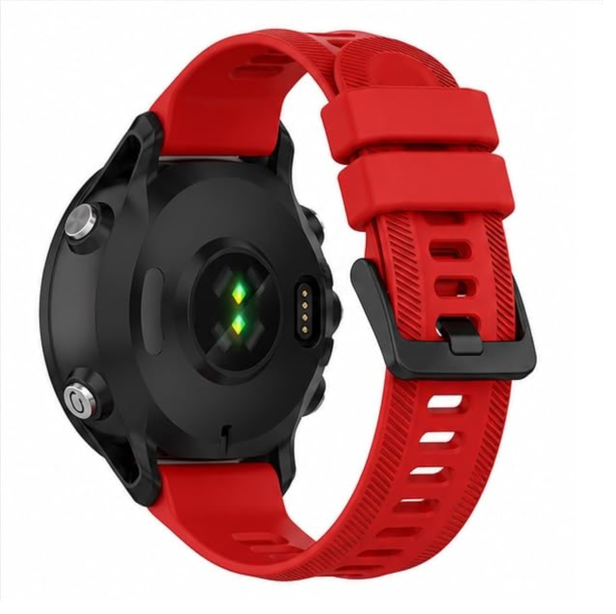 Silicone Texture Band Strap for Smart Watch, Red