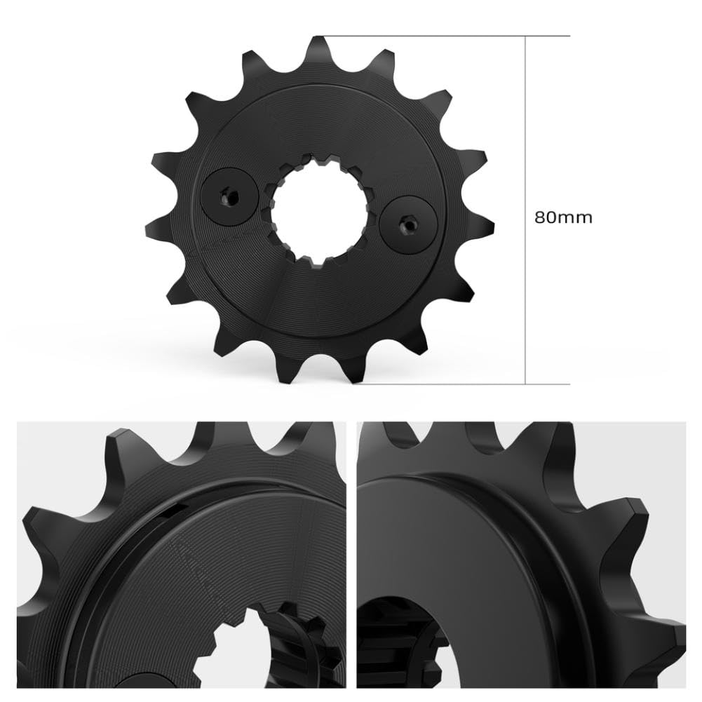 Pignone 15T compatibile con XR650L 1993-2025 | Adatto all'XR 650L; Realizzato in acciaio 20CrMnTi; SuperPignone