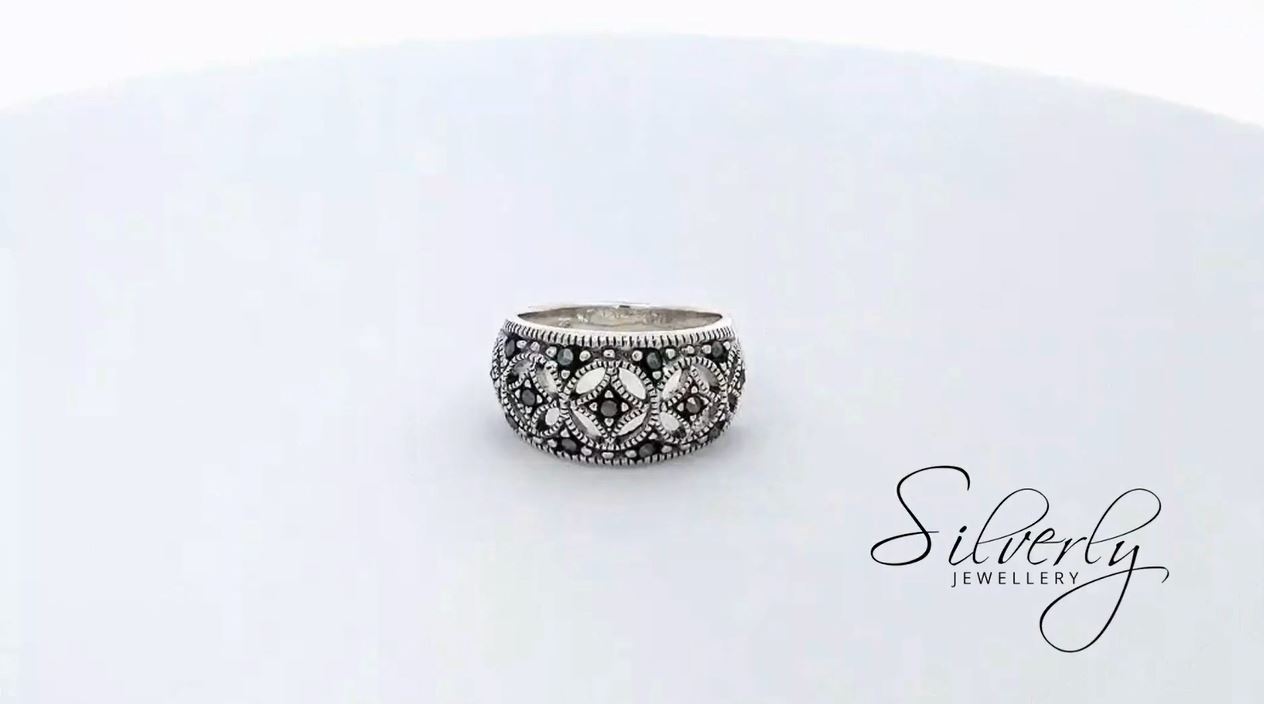 Anello Uomo Argento 925 Pepita Con Zirconi - Harlembling - Fatto In Italia - Foto 5