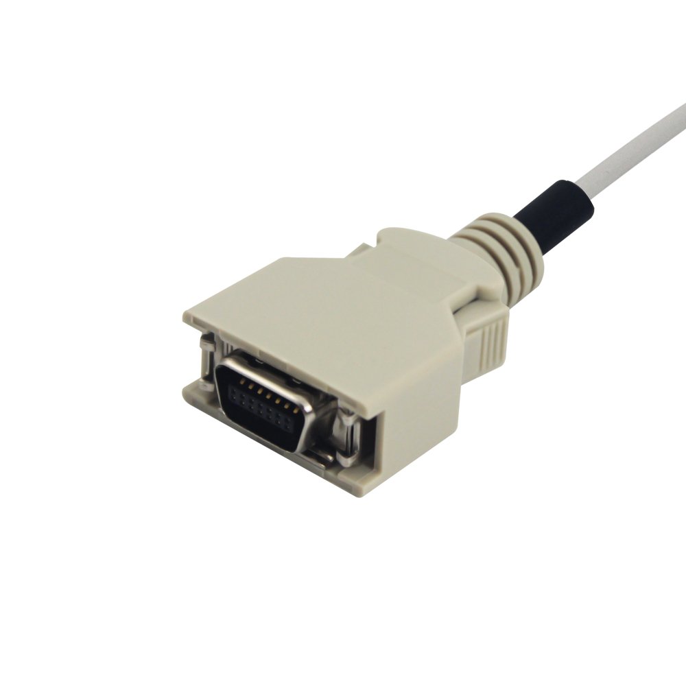 Sino-k Compatible para Masimo Sensor de Oxímetro de Pulso Adulto Suave 9.8 pies 14 Pines Conector FDA/CE Aprobado