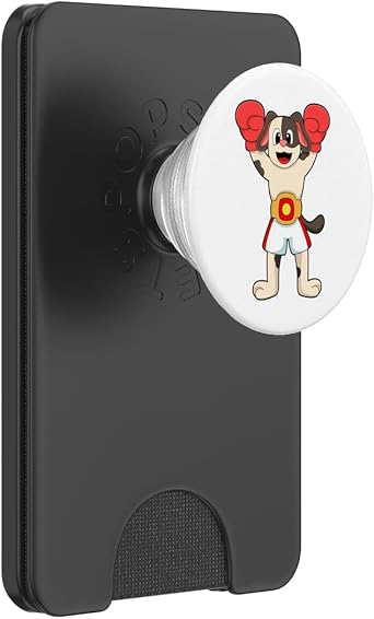 Dog Boxer Boxing Gloves Boxing PopSockets PopWallet for MagSafe