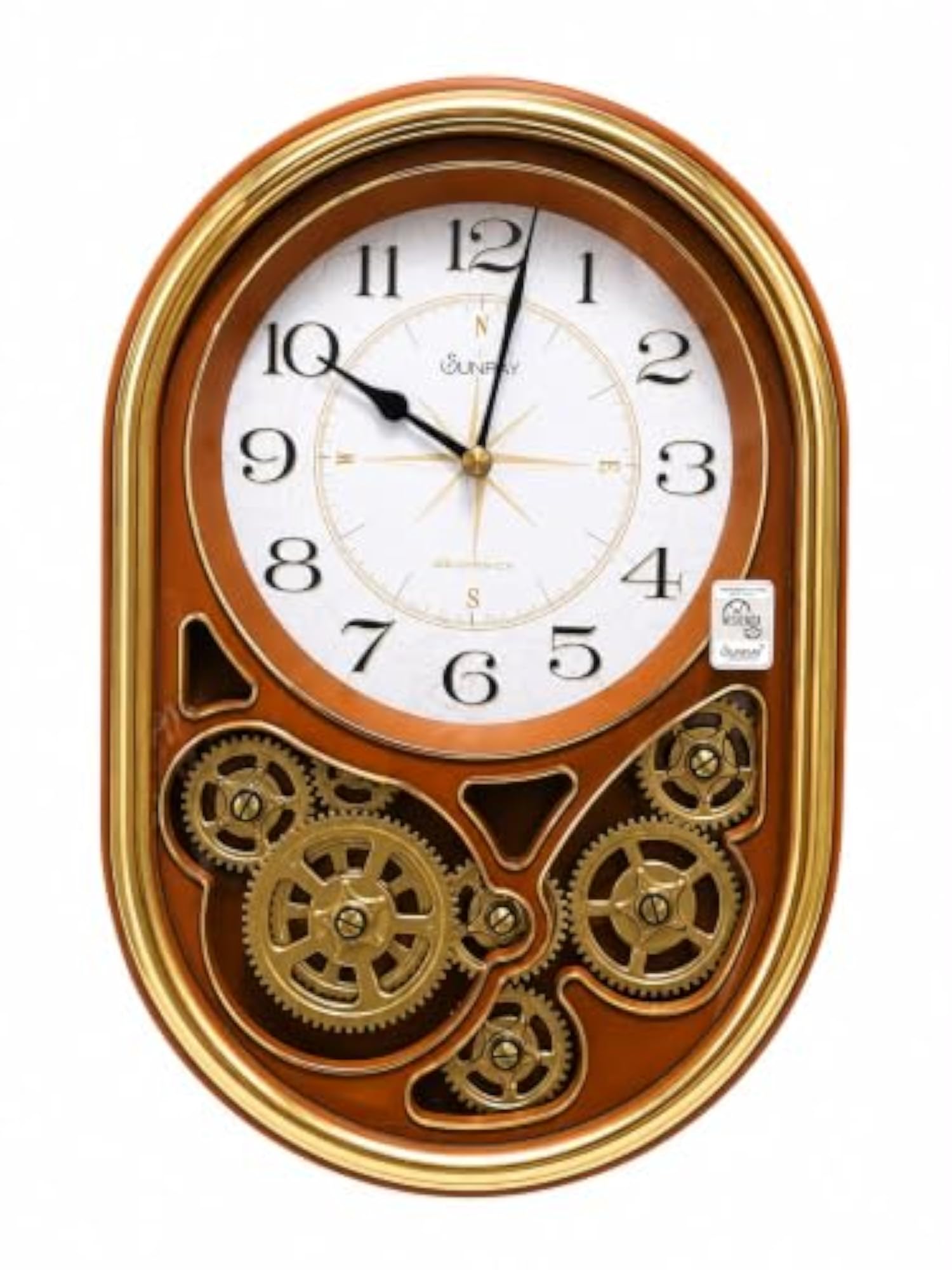 Modern Digital LCD Display Wall Clock for Home Office