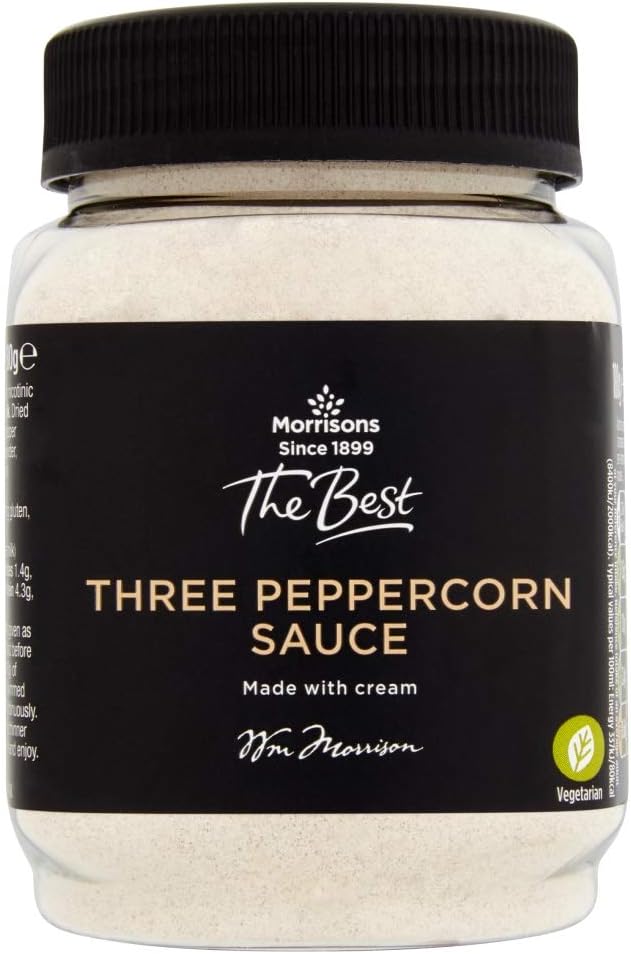 Morrisons The Best Three Peppercorn Sauce, 180g Amazon.co.uk Grocery