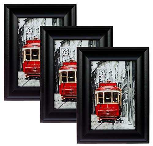 Kiera Grace Contemporary Luxury-Frames, Set of 3, Black, 3 Count