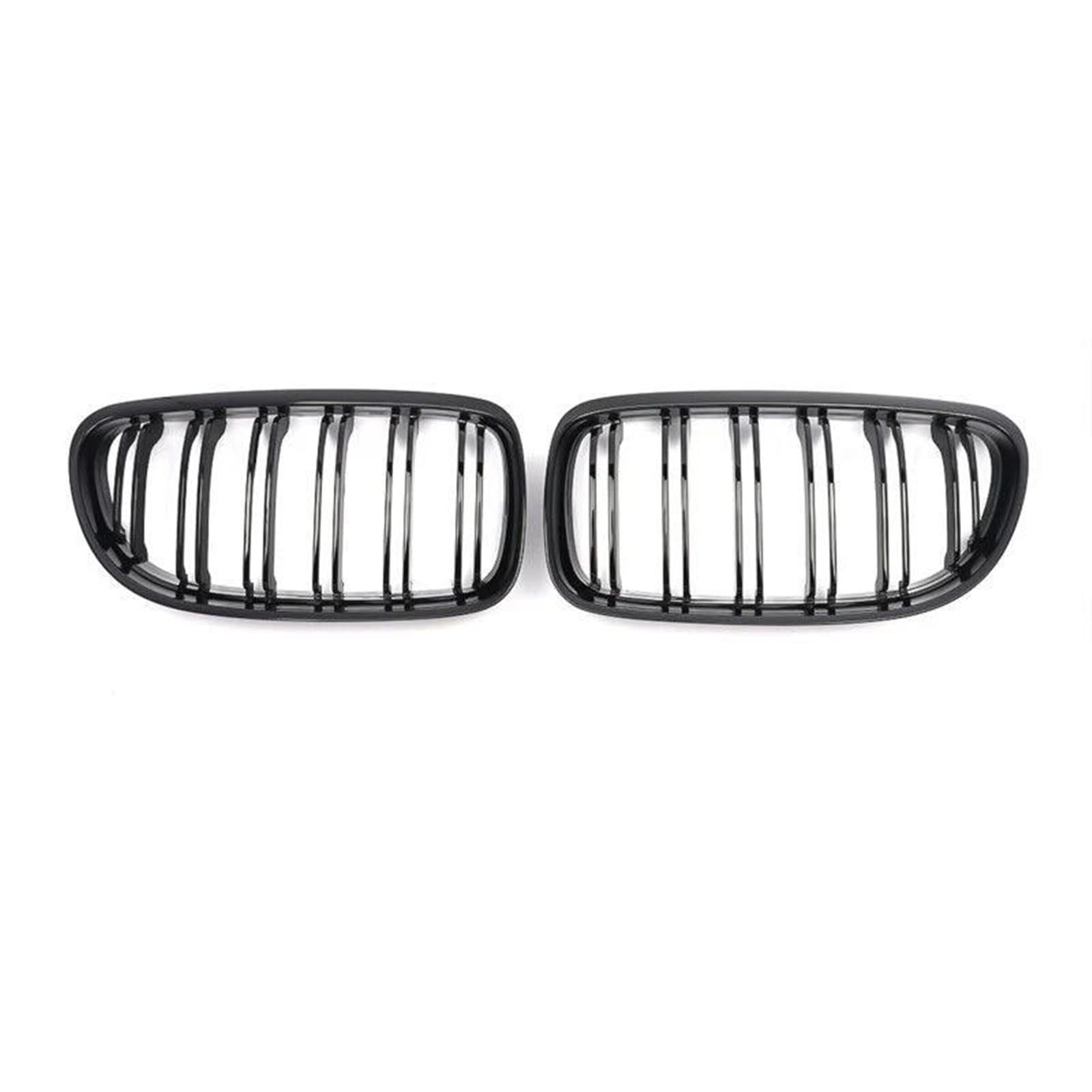 Calandre BMW Série 3 E90 E91 LCI finition noir laqué double ligne