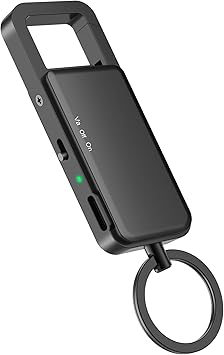 128GB Digital Voice Recorder 9000 Hours Storage, 24-Hour Battery, Intelligent Noise Reduction, USB-C Voice Activated Audio Recorder for Meetings, Lectures, Interviews