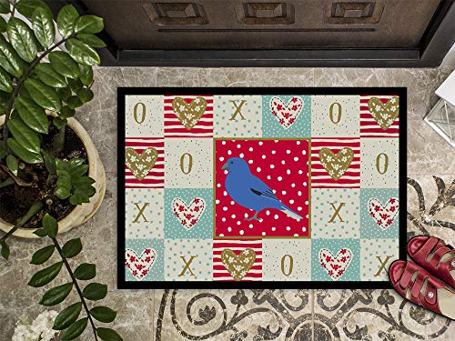 Paillasson multicolore grand format résistant lavable 61 x 91 cm - 3