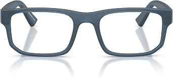 Armani Exchange mens Ax3135 Rectangular Prescription Eyewear Frames