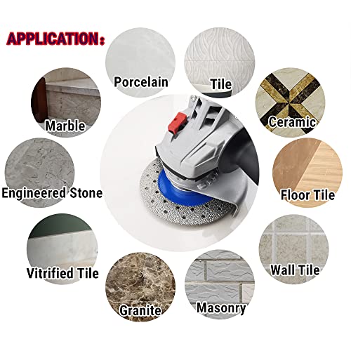 NBB Welded Diamond Disc 3 in 1 High Efficiency and Life Cutting and Polishing in Granite, Marble, Ceramic, Tiles, Porcelain - Image 4